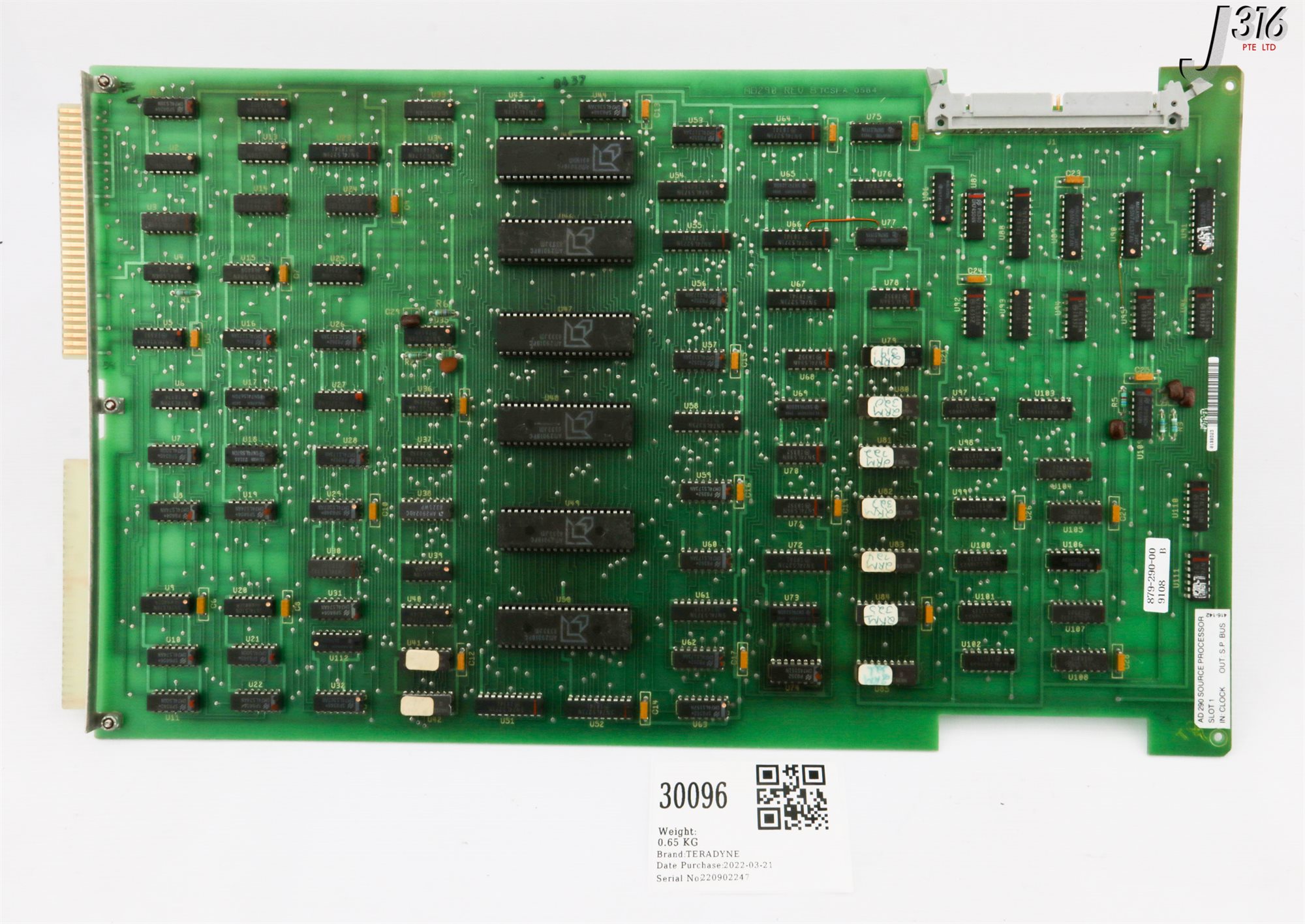 30096 TERADYNE PCB, SOURCE PROCESSOR, 879-290-00 AD290 | eBay